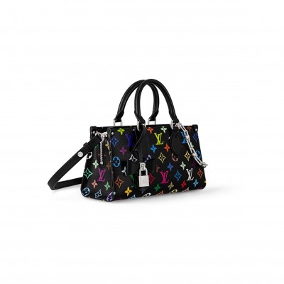 LOUIS VUITTON MURAKAMI LV X TM ONTHEGO EAST WEST CHAIN M13260 (25*13*10cm)